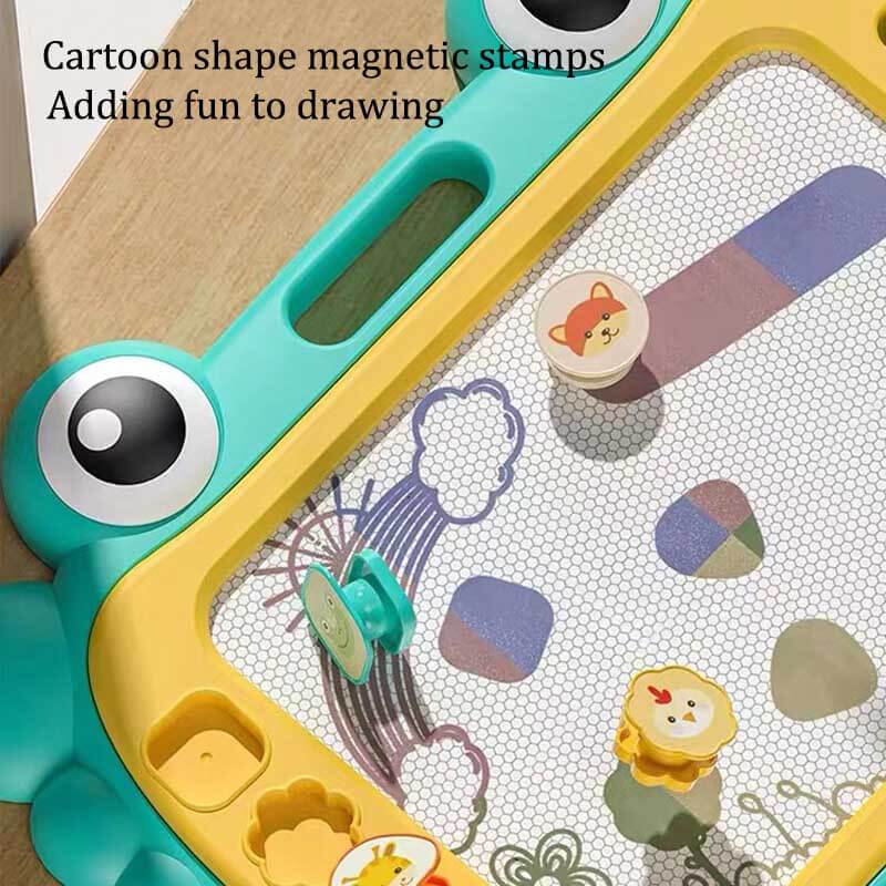 Fidtoy Magnetic Drawing Board for Toddlers 3-5 – Interactive Doodle Board for Home, Travel & Fine Motor Skill Development
