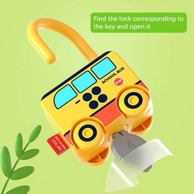 Fidtoy Montessori Number Matching Toy Cars for Toddlers Quiet Time Learning Toy for 1 2 3 Year Old Kids Travel Play Counting Game Fine Motor Skills Educational Toy