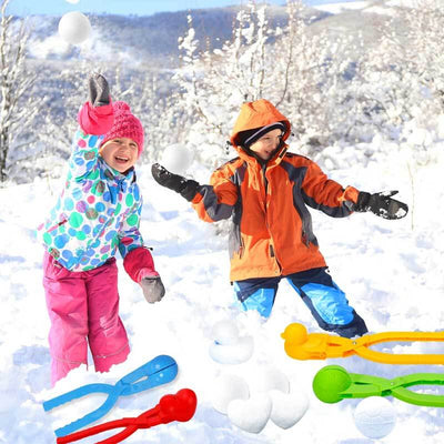 Fidtoy Snowball Maker Set Winter Outdoor Snow Toys for Kids