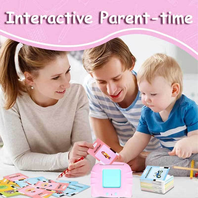 Jouet interactif Fidtoy avec cartes flash parlantes pour les tout-petits