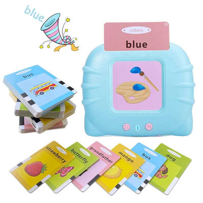 Jouet interactif Fidtoy avec cartes flash parlantes pour les tout-petits