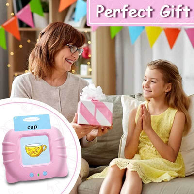Jouet interactif Fidtoy avec cartes flash parlantes pour les tout-petits