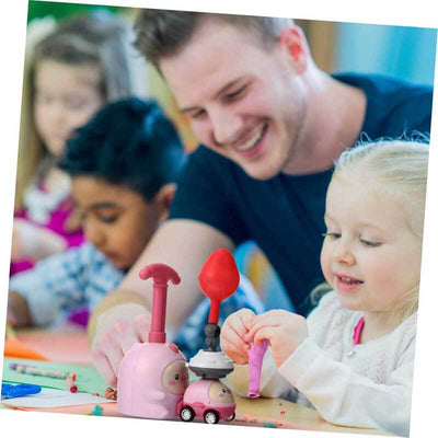 Fidtoy Voiture à Ballon pour Enfants 1-5 ans | Apprentissage STEM & Course et Vol Double Mode