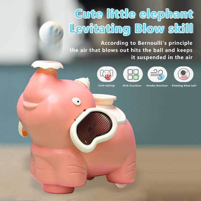 Product Title: Fidtoy Elephant Blowing Ball Walking Toy for Toddlers | Interactive Musical LED Toy