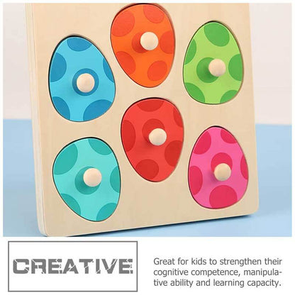 Wooden Dinosaur Multi-Layer Puzzle