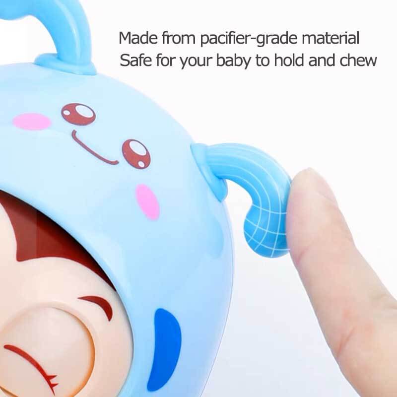 Fidtoy Hochet-abeille Roly-Poly | Jouet pour le développement sensoriel et moteur de bébé 6 mois et plus