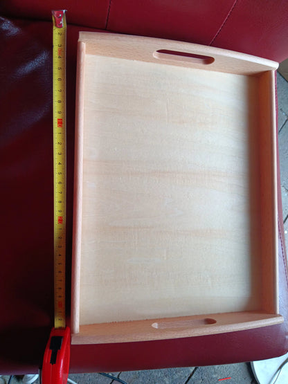 Wooden Craft Material Mandala Loose Parts TRAY