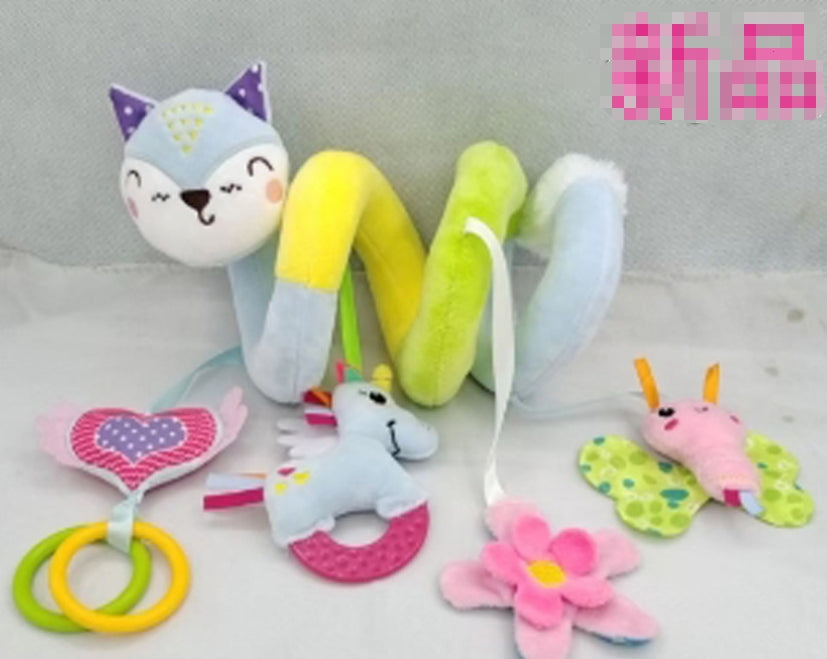 Baby Mobile Snake™ - Voor aan de kinderwagen of autostoeltje - Grijpspeelgoed