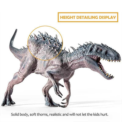 Juguete de figura de acción de dinosaurio Fidtoy, modelo realista de T Rex para el juego imaginativo de los niños, juguete educativo, juguete de dinosaurio de PVC duradero, regalo para niños y niñas