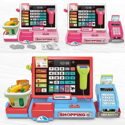 Fidtoy Caisse Enregistreuse Enfant Jouet Supermarché De Jeu D'imitation