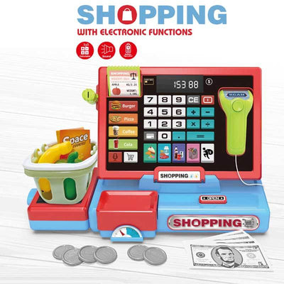 Fidtoy Caisse Enregistreuse Enfant Jouet Supermarché De Jeu D'imitation