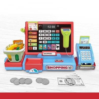 Fidtoy Caisse Enregistreuse Enfant Jouet Supermarché De Jeu D'imitation