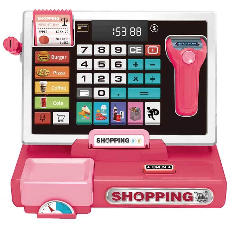 Fidtoy Caisse Enregistreuse Enfant Jouet Supermarché De Jeu D'imitation