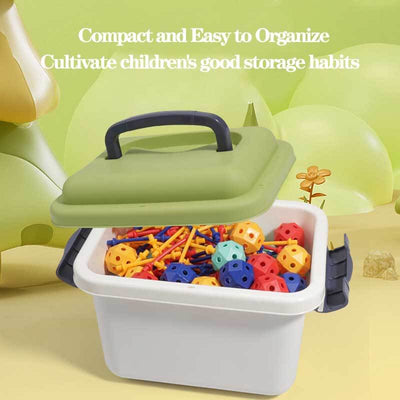 Fidtoy 3D Geometric Building Blocks for Kids | STEM Creativity & Math Learning Toy