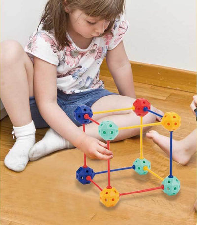 Fidtoy 3D Geometric Building Blocks for Kids | STEM Creativity & Math Learning Toy