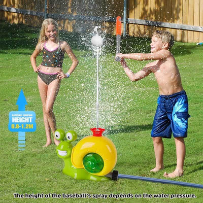 Juguete de Béisbol con Rociador de Agua Fidtoy, Juego de Verano al Aire Libre para Niños