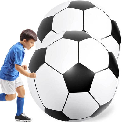 Fidtoy Giant Inflatable Soccer Ball for Kids | Backyard, Beach & Pool Play | Durable PVC