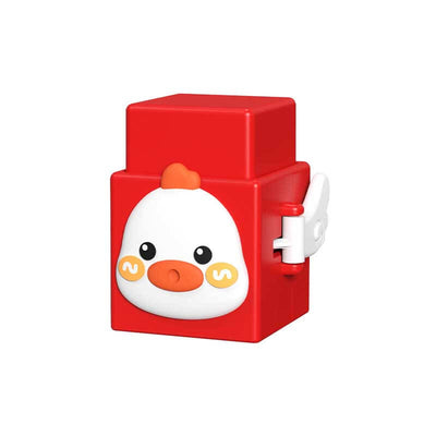 Fidtoy Animal Stacking Toy for Toddlers Interactive Learning Toy for 1 2 3 Year Old Kids Fine Motor Skills Early Development Color Recognition Toy