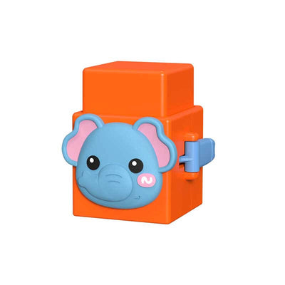 Fidtoy Animal Stacking Toy for Toddlers Interactive Learning Toy for 1 2 3 Year Old Kids Fine Motor Skills Early Development Color Recognition Toy