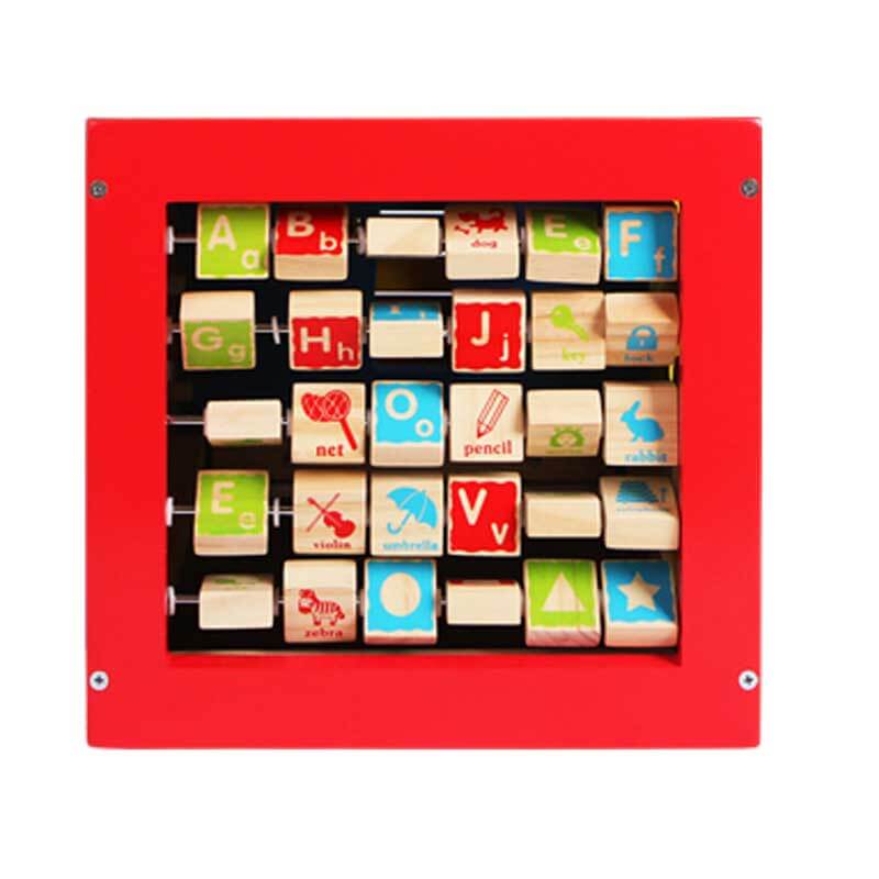 Fidtoy 7-in-1 Wooden Activity Cube – Montessori Learning Toy for Toddlers