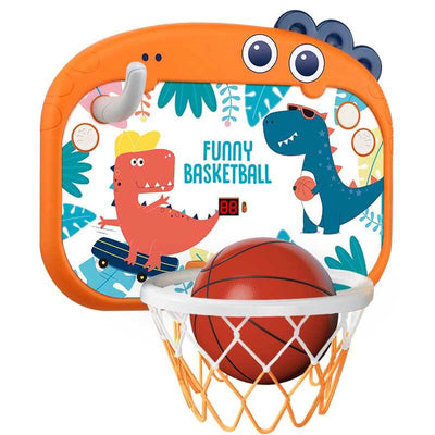 Mini panier de basket Fidtoy pour tout-petits | Hauteur réglable et motricité des enfants