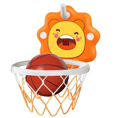 Mini panier de basket Fidtoy pour tout-petits | Hauteur réglable et motricité des enfants