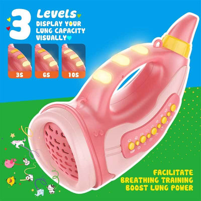 Juguete de Bocina de Sonidos de Animales Fidtoy para Niños Pequeños Aprendizaje Interactivo y Entrenamiento Pulmonar