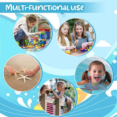 Fidtoy Mesh Beach Shell Storage Bucket Kids Toy Organizer Set