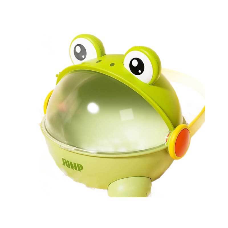 Fidtoy Grenouille sauteuse pour tout-petits | Jouet interactif à ressort pour la coordination œil-main et le jeu actif des enfants