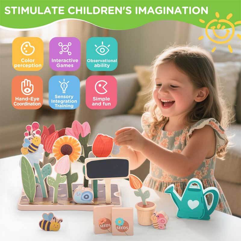 Wooden Gardening Toys Set