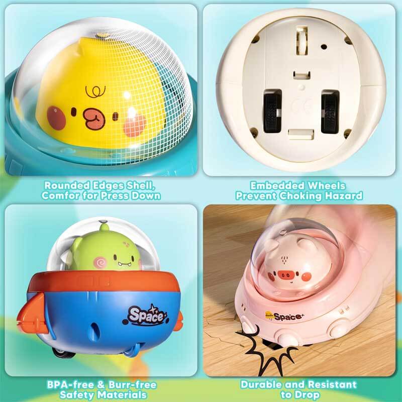 Animal Press to Go Car Toys