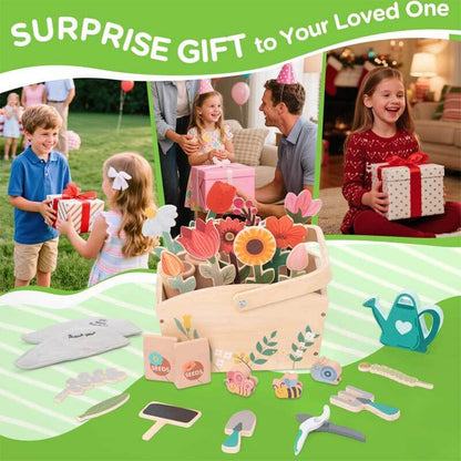 Wooden Gardening Toys Set