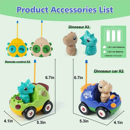 Remote Control Dinosaur Cars