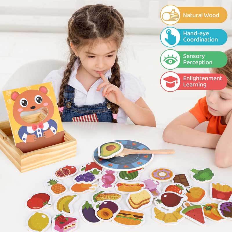 Wooden Feeding Pretend Toy