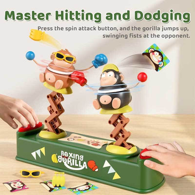 Juego de boxeo interactivo de mesa Fidtoy para niños | Coordinación mano-ojo y diversión familiar