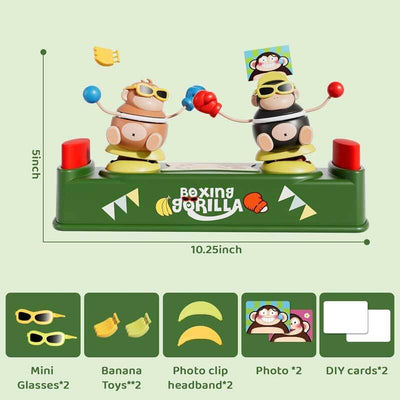 Juego de boxeo interactivo de mesa Fidtoy para niños | Coordinación mano-ojo y diversión familiar