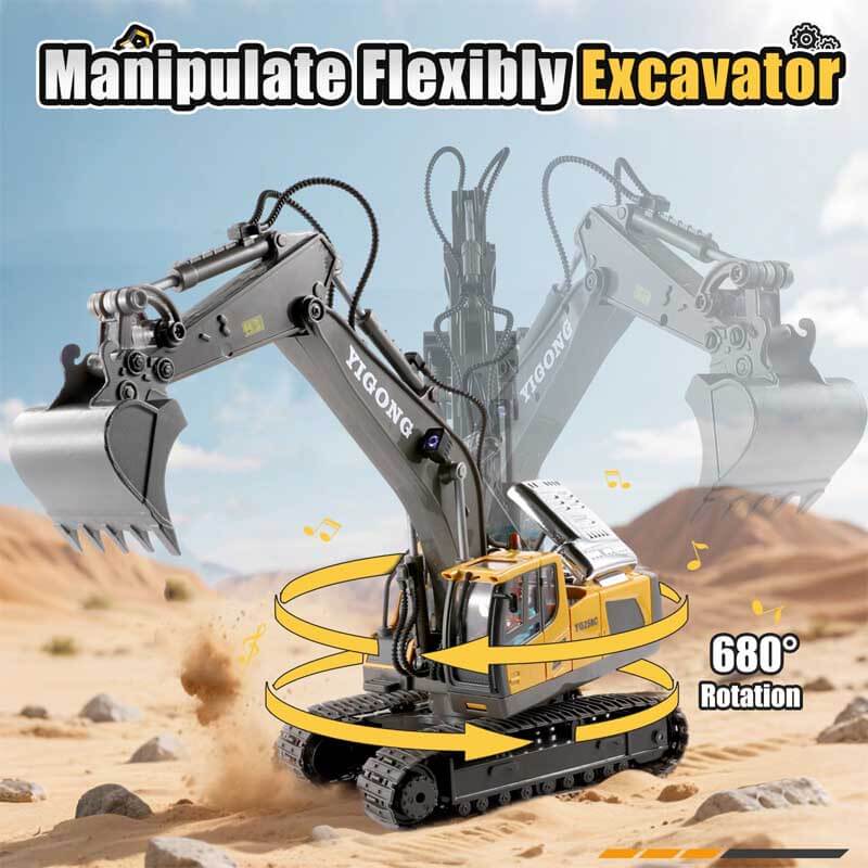 Remote Control Excavator Toys