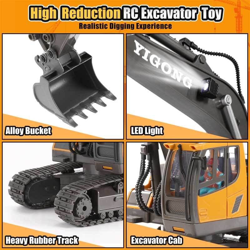 Remote Control Excavator Toys