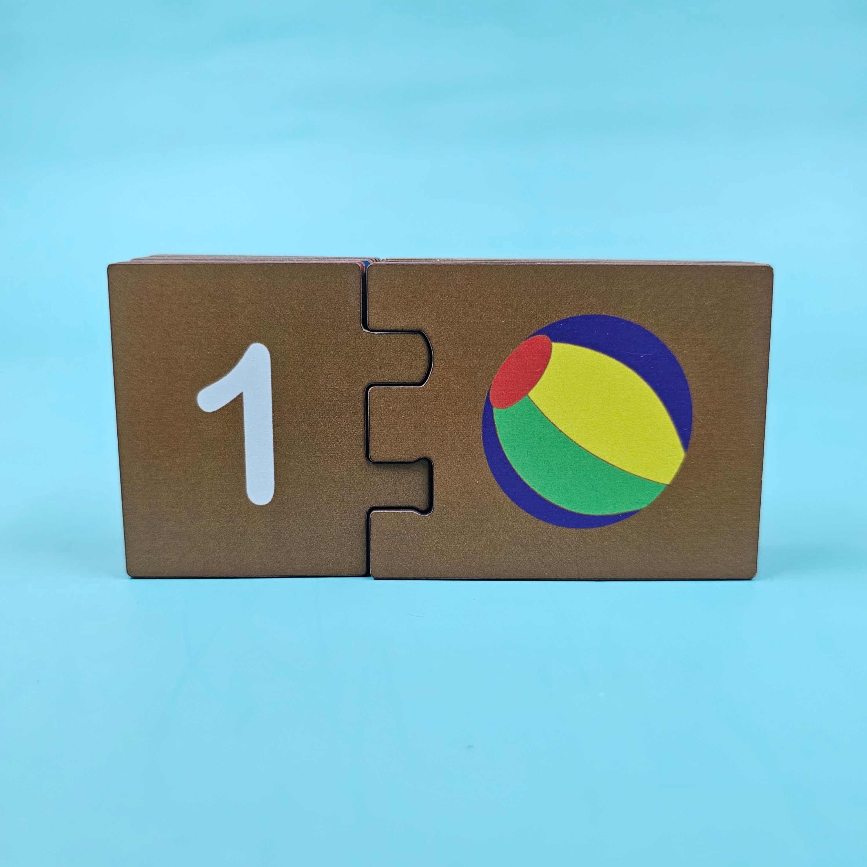 Jigsaw Number Puzzles will be shipped - EKW0286