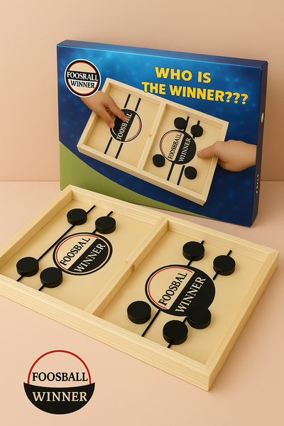 Baby-foot™ - Facile à installer - Jeu de société en bois