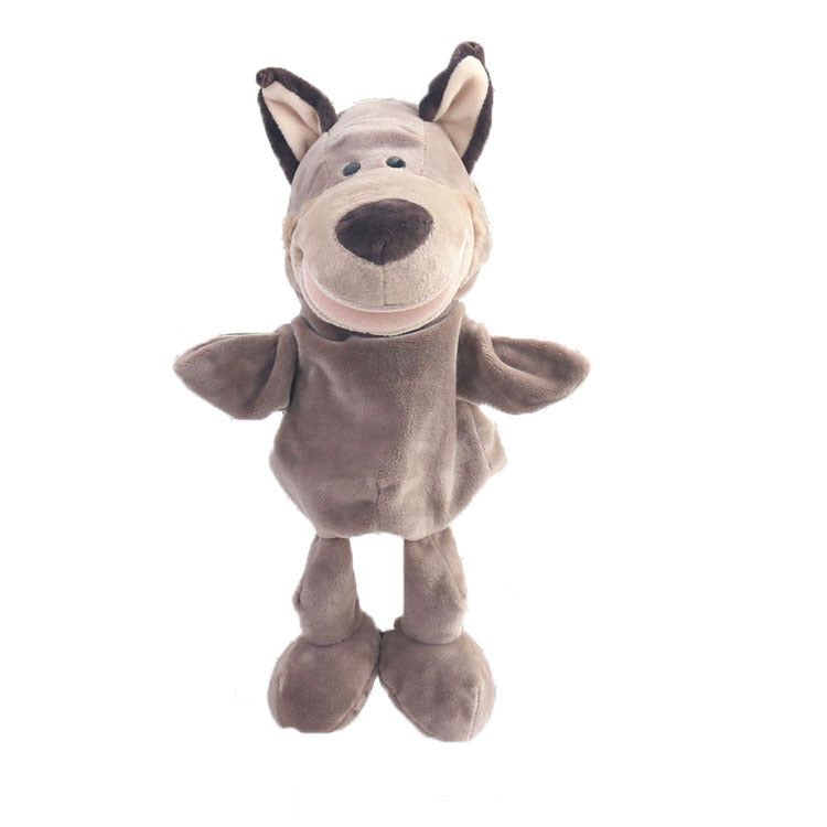Cartoon hand puppet plush toy