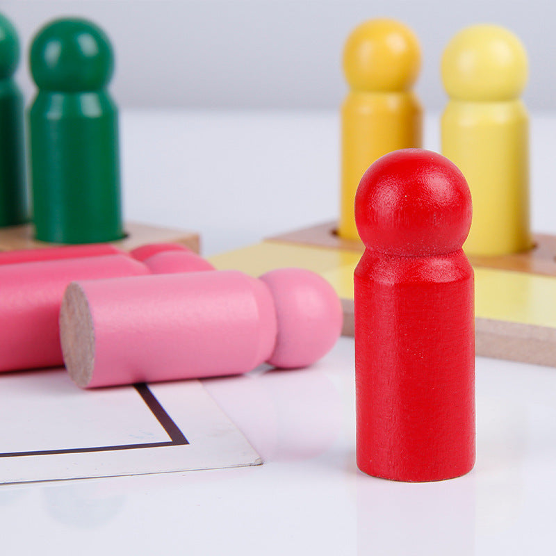 Montessori Colour Resemblance Sorting Task Sensory Toy