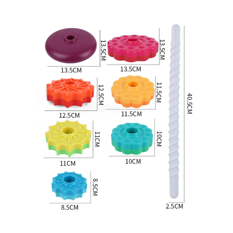 Fun and Educational Color Tower