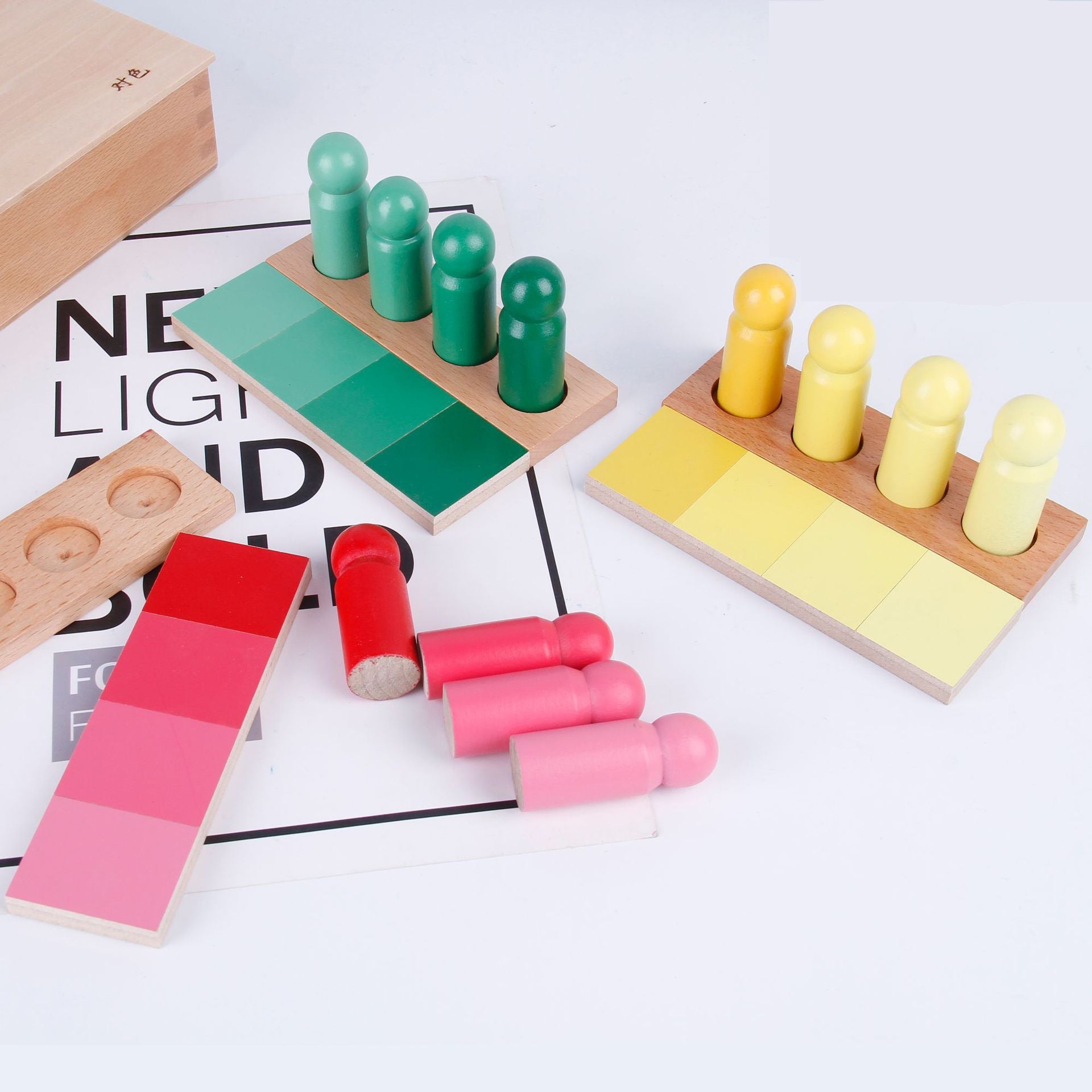 Montessori Colour Resemblance Sorting Task Sensory Toy