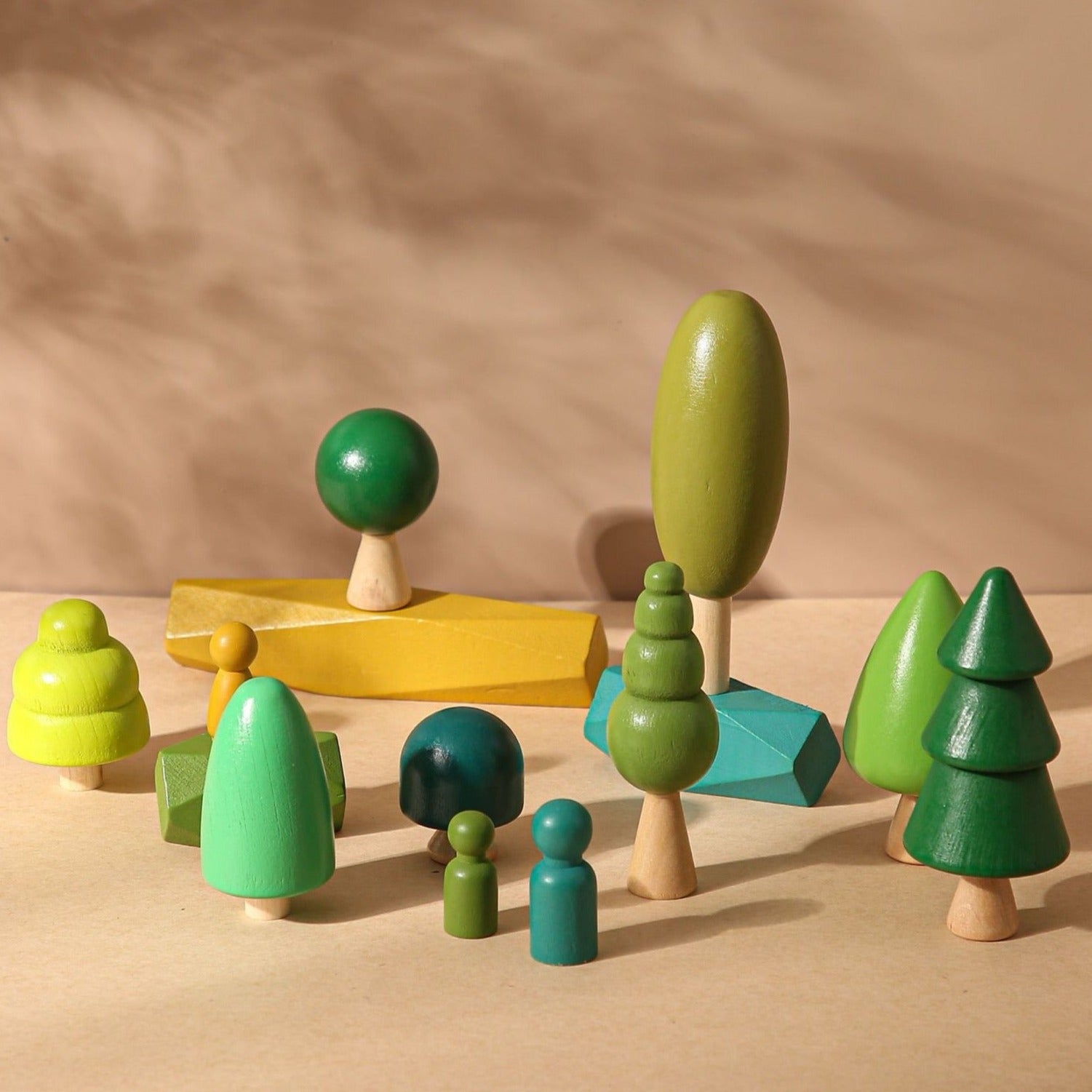 Wooden Forest Play set - Best open ended play toys