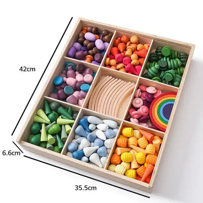 252  Pcs Mandala Loose Parts