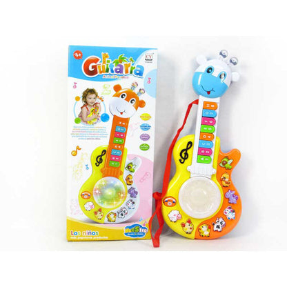 Giraffe Animal Park Guitar For Kids