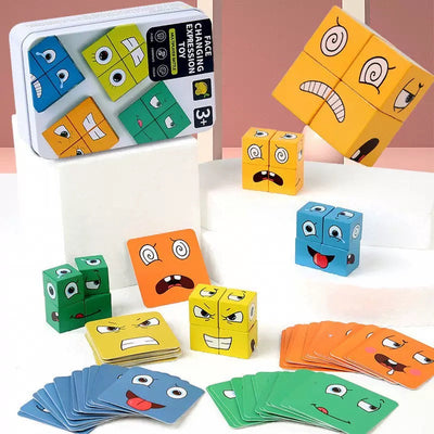 Juego de cambio de caras — El mejor juguete terapéutico