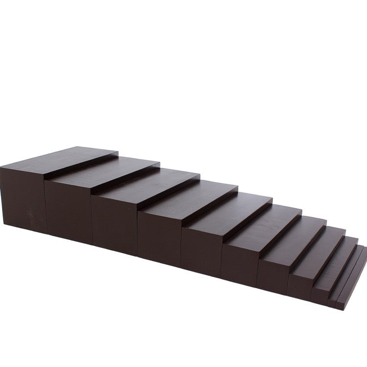 Montessori Brown Stair Board Stairs