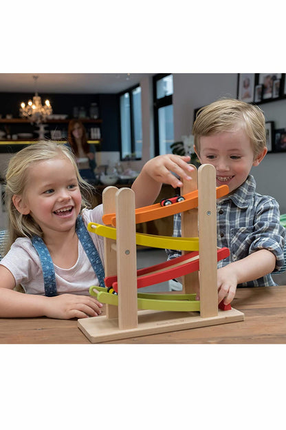 Wooden Race Track Car Ramp